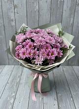 Букет цветов из:  Хризантемы в Челябинске
