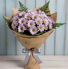 Букет цветов из:  Хризантемы #REPLACE_PRED# Челябинске