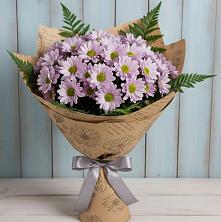 Букет цветов из:  Хризантемы в Челябинске