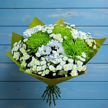 Букет цветов из:  Хризантемы в Челябинске