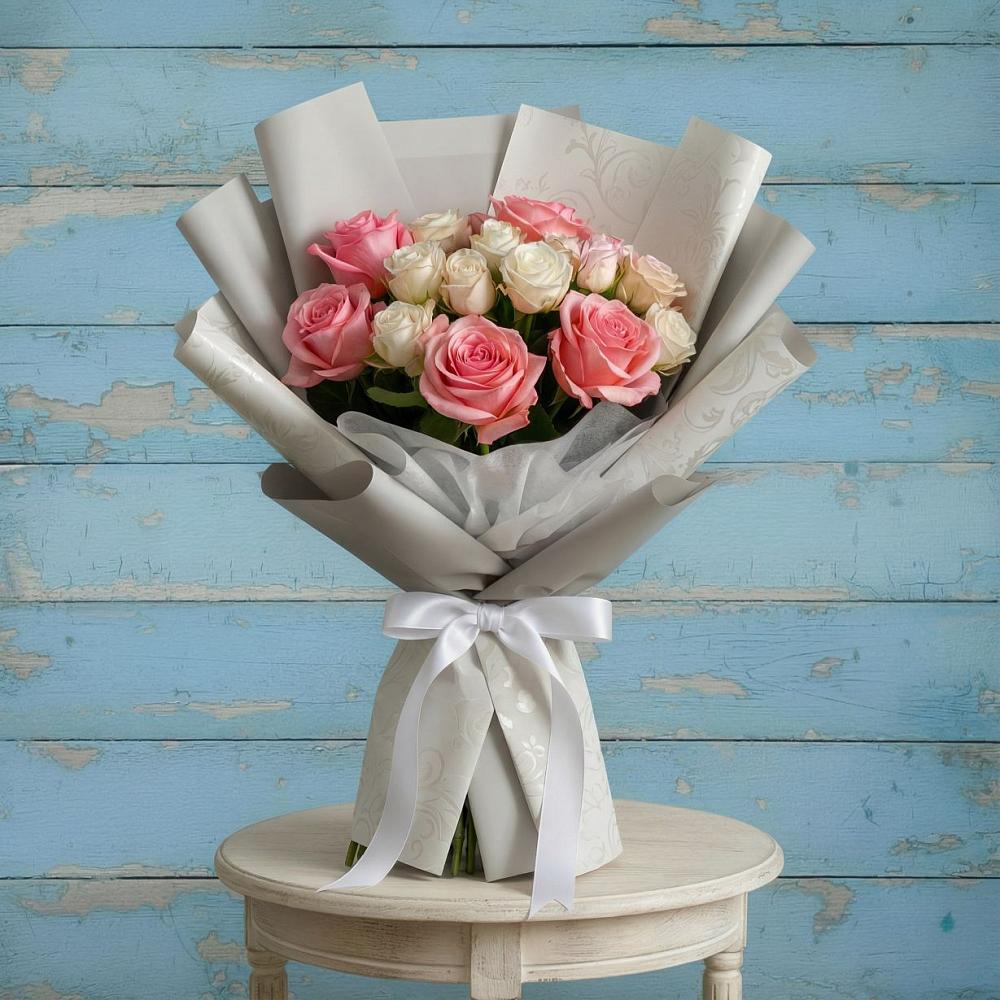 Букет цветов из: Розы в Челябинске