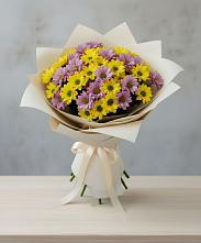 Букет цветов из:  Хризантемы в Челябинске